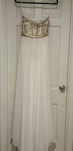 Style 95375 Terani Couture Multicolor Size 8 Jersey Floor Length Straight Dress on Queenly