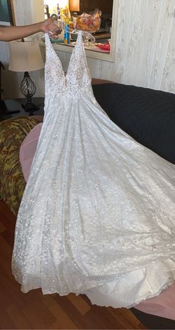MoriLee White Size 6 Wedding Floor Length Prom Mori Lee Ball gown on Queenly