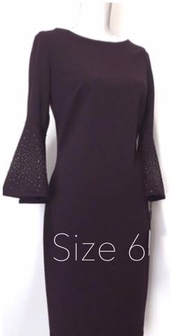 Calvin Klein Black Size 6 Sorority Formal Homecoming Cocktail Dress on Queenly