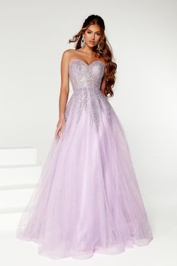 Style PS23958 Portia and Scarlett Purple Size 10 Floor Length Lavender Ball gown on Queenly