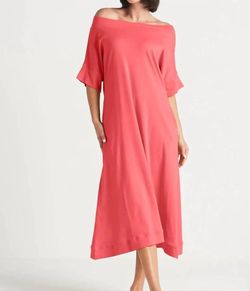 Style 1-152858375-95 PLANET by Lauren G. Pink Size 0 Sleeves Boat Neck Cocktail Dress on Queenly