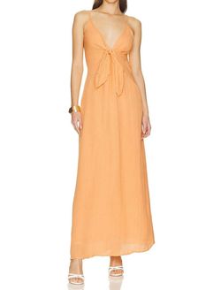 Style 1-1651310232-2901 FAITHFULL THE BRAND Yellow Size 8 Cocktail Dress on Queenly