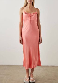 Style 1-1827018928-2696 Rails Pink Size 12 Satin Plus Size Cocktail Dress on Queenly