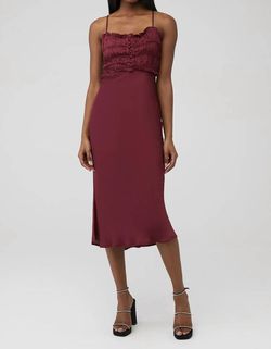 Style 1-2011757907-2901 ASTR Red Size 8 Tall Height Burgundy Free Shipping Cocktail Dress on Queenly