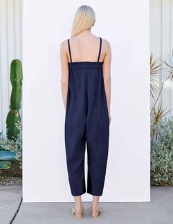 Style 1-3729979719-649 Sundry Blue Size 2 Free Shipping Jumpsuit Dress on Queenly