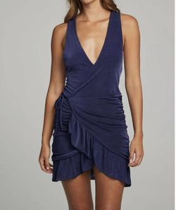 Style 1-4113723211-2696 Chaser Blue Size 12 Mini Polyester Sorority Cocktail Dress on Queenly