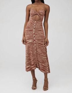 Style 1-668509401-2901 for Love & Lemons Brown Size 8 Cocktail Dress on Queenly