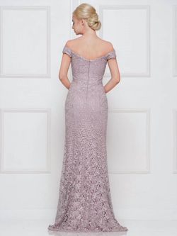 Style 1-770734447-2168 Marsoni by Colors Purple Size 8 Black Tie Free Shipping Floor Length Straight Dress on Queenly