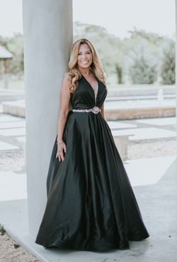 Sherri Hill Black Size 8 Prom Ball gown on Queenly