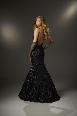 Style 48008 MoriLee Black Size 4 Prom Floor Length Mermaid Dress on Queenly