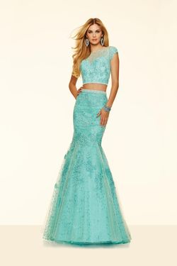Style 98094 MoriLee Green Size 0 Floor Length Mori Lee Tall Height 98094 Mermaid Dress on Queenly