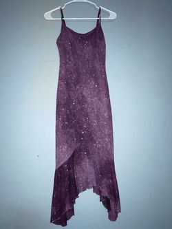 Style G3Q92T Rampage Purple Size 4 Sorority Rush Floor Length Homecoming Mermaid Dress on Queenly