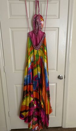 Multicolor Size 6 Ball gown on Queenly