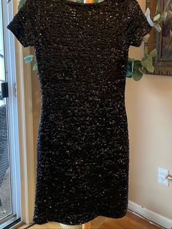 Betsy Johnson Black Size 4 Midi Sequined Light Green 70 Off Cocktail Dress on Queenly