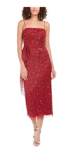 Adrianna Papell Red Size 4 70 Off Floor Length Prom A-line Dress on Queenly