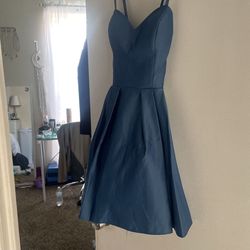 Windsor Blue Size 2 Tall Height Ball gown on Queenly