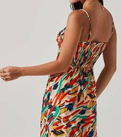 Style 1-1550967635-3471 ASTR Multicolor Size 4 Satin Polyester Cocktail Dress on Queenly