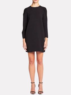 Style 1-1558456911-2901 Brochu Walker Black Size 8 Tall Height Keyhole Polyester Cocktail Dress on Queenly