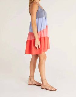 Style 1-1576635685-3472 Z Supply Blue Size 4 Sweetheart Mini Cocktail Dress on Queenly