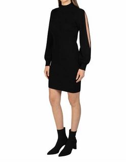 Style 1-1659045659-2901 LOVE TOKEN Black Size 8 Free Shipping Tall Height Polyester Sleeves Cocktail Dress on Queenly