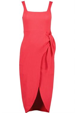 Style 1-1735448827-3236 bishop + young Red Size 4 Free Shipping Square Neck Spandex Cocktail Dress on Queenly