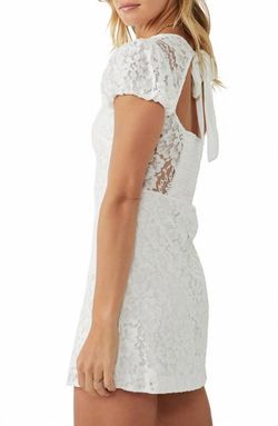 Style 1-2135561913-3236 Free People White Size 4 Mini Tall Height Cocktail Dress on Queenly