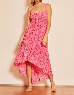 Style 1-2165500137-2901 CABALLERO Pink Size 8 High Low Tall Height Cocktail Dress on Queenly