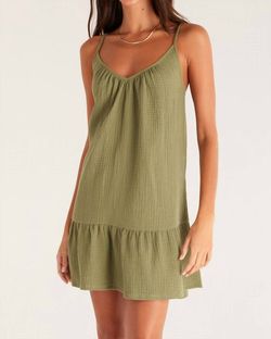 Style 1-2280861775-3014 Z Supply Green Size 8 Free Shipping Tall Height Olive Cocktail Dress on Queenly