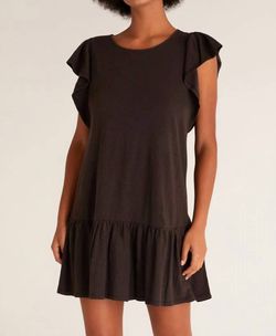 Style 1-2575003629-2696 Z Supply Black Size 12 Sorority Rush Tall Height Summer Keyhole Cocktail Dress on Queenly
