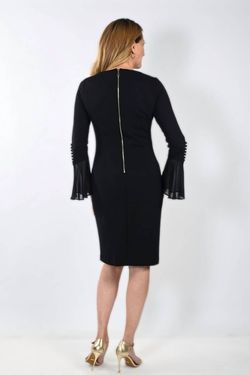 Style 1-3488073426-238 Frank Lyman Black Size 12 Tall Height Plus Size Cocktail Dress on Queenly