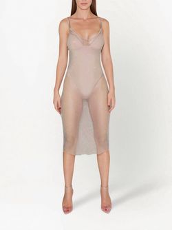 Style 1-3761348847-3855 Fleur Du Mal Nude Size 0 Jersey Polyester Cocktail Dress on Queenly