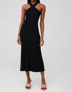 Style 1-3872553405-2901 line and dot Black Size 8 Tall Height Fitted Cocktail Dress on Queenly