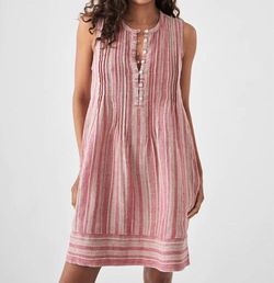 Style 1-4279041059-3236 Faherty Red Size 4 Pockets Free Shipping Mini Cocktail Dress on Queenly