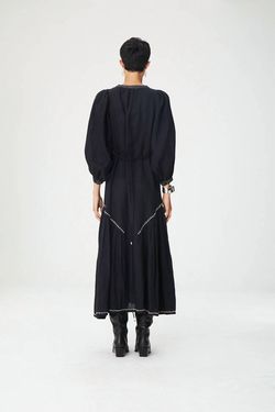 Style 1-537066017-3855 Maria Cher Black Size 0 Sleeves Long Sleeve Cocktail Dress on Queenly