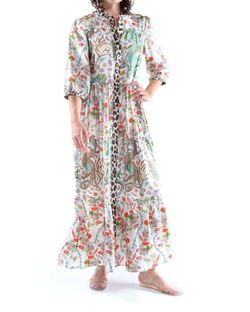 Style 1-692506691-2901 LA PRESTIC OUISTON Multicolor Size 8 Silk Long Sleeve Free Shipping Tall Height Cocktail Dress on Queenly