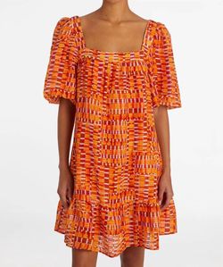 Style 1-787934772-2901 Marie Oliver Orange Size 8 Tall Height Summer Cocktail Dress on Queenly