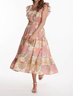 Style 1-812209421-3775 Tyler Boe Multicolor Size 16 Silk Cocktail Dress on Queenly