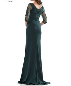 Style 1-1478503665-520 Marsoni by Colors Green Size 18 Military Floor Length Straight Dress on Queenly