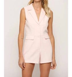 Style 1-1622430402-3471 Fate Pink Size 4 High Neck Jumpsuit Dress on Queenly