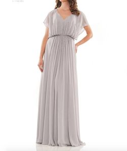 Style 1-1820803369-238 Marsoni by Colors Gray Size 12 Straight Dress on Queenly