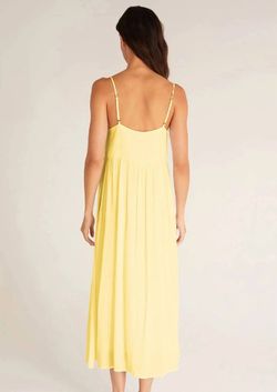 Style 1-2058900981-2791 Z Supply Yellow Size 12 Plus Size Cocktail Dress on Queenly