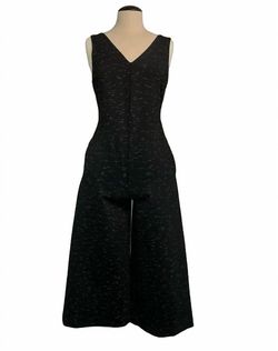 Style 1-2412208120-2901 Lysse Black Size 8 Jewelled Tall Height Jumpsuit Dress on Queenly