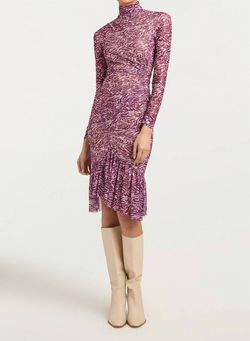 Style 1-2935414431-649 cinq a sept Multicolor Size 2 Polyester Long Sleeve Spandex Cocktail Dress on Queenly