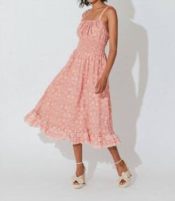 Style 1-2995730503-3236 Cleobella Pink Size 4 Tall Height Cocktail Dress on Queenly