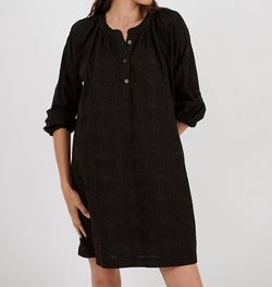 Style 1-3042393889-3236 XIRENA Black Size 4 Sleeves Sorority Rush Summer Embroidery Cocktail Dress on Queenly
