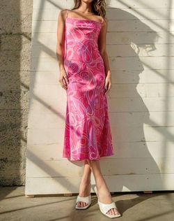 Style 1-3411226016-3011 PAPERMOON Pink Size 8 Tall Height Cocktail Dress on Queenly