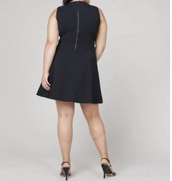 Style 1-342253644-2696 Spanx Blue Size 12 Tall Height Free Shipping Plus Size Cocktail Dress on Queenly