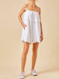 Style 1-3648732196-2791 day + moon White Size 12 Jumpsuit Dress on Queenly