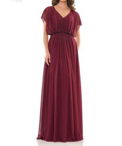 Style 1-3677960963-520 Marsoni by Colors Red Size 18 Plus Size Straight Dress on Queenly