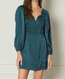 Style 1-3894815260-2791 entro Green Size 12 Free Shipping Casual Long Sleeve Cocktail Dress on Queenly